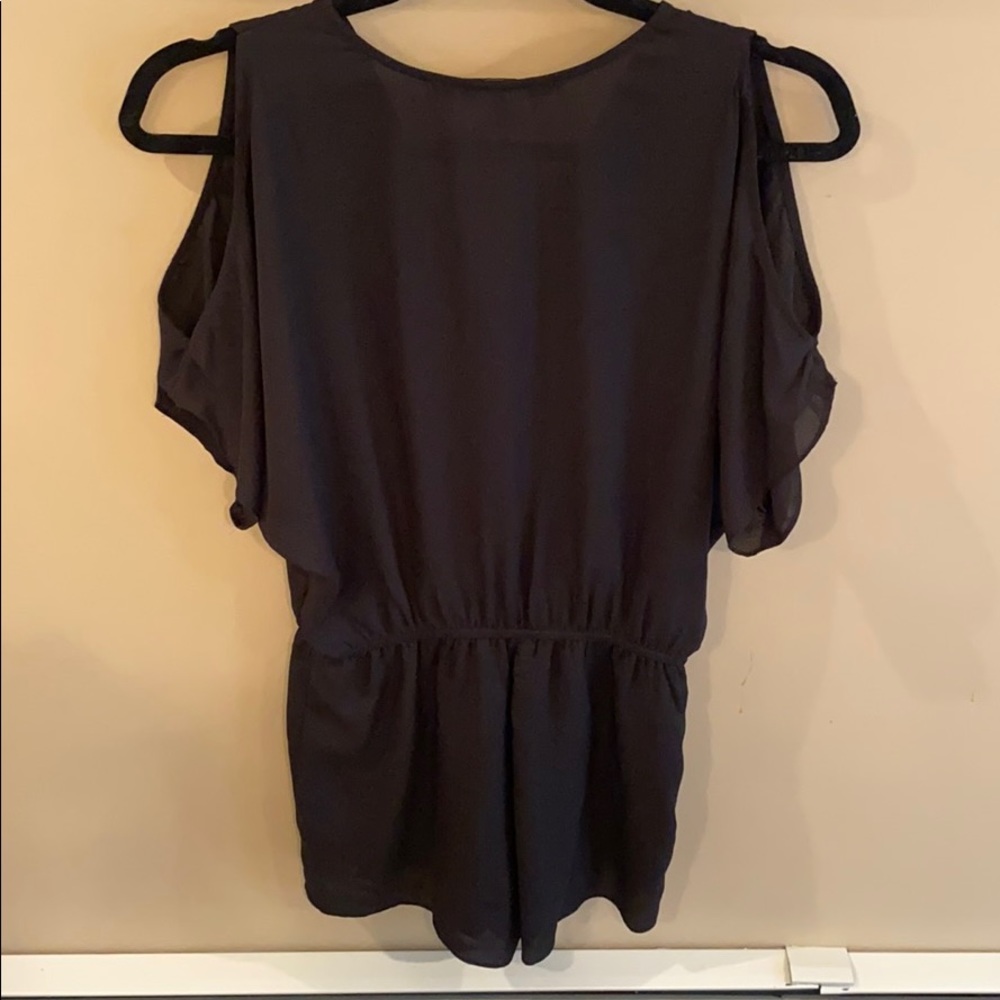 Necessary Objects Black Romper Size Small - image 7